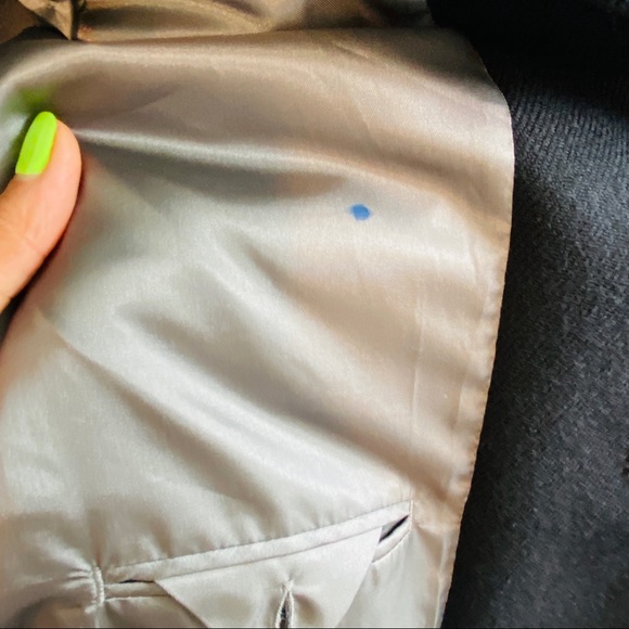 Vintage Dark Navy Versatile Wear Mens Blazer By Oscar De La Renta - Picture 8 of 8